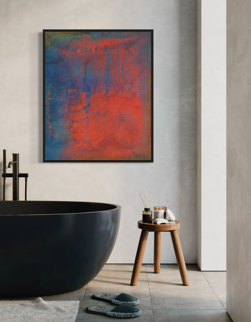 Opus | Framed Giclee Print on Canvas